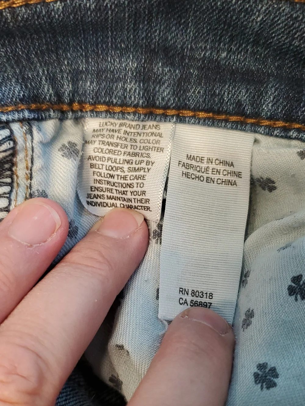 Lucky Brand 221 Straight Mens Medium Blue Denim Jeans 32/32